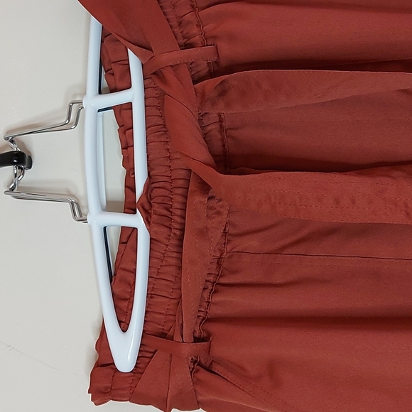 Abercrombie & Fitch rust high waist pant sz. M - Picture 3 of 6